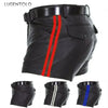 Urban Luxe PU Leather Shorts for Men ATHLEXES