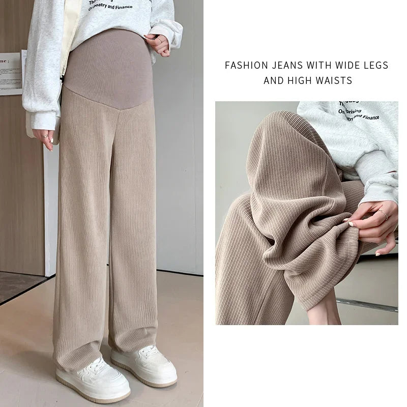 ChicComfort Maternity Wide Leg Trousers ATHLEXES
