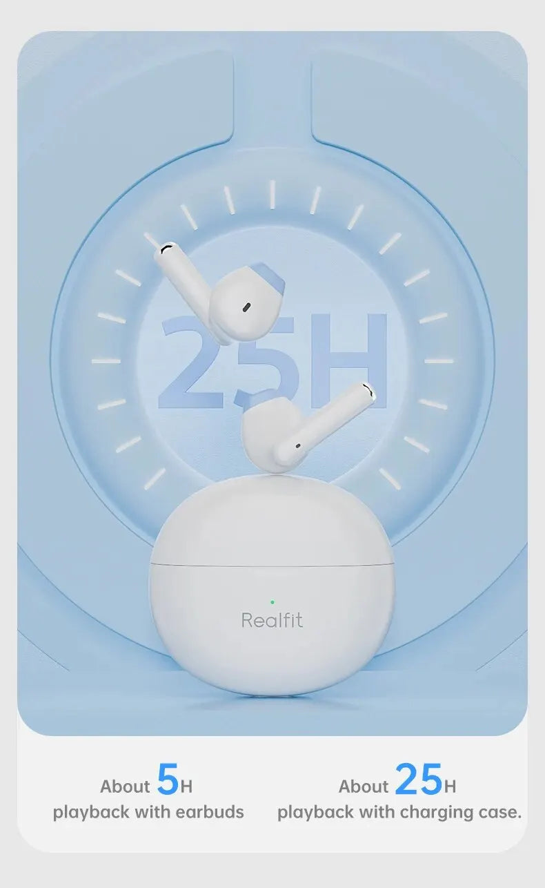 Realfit F2 TWS Bluetooth Earbuds ATHLEXES