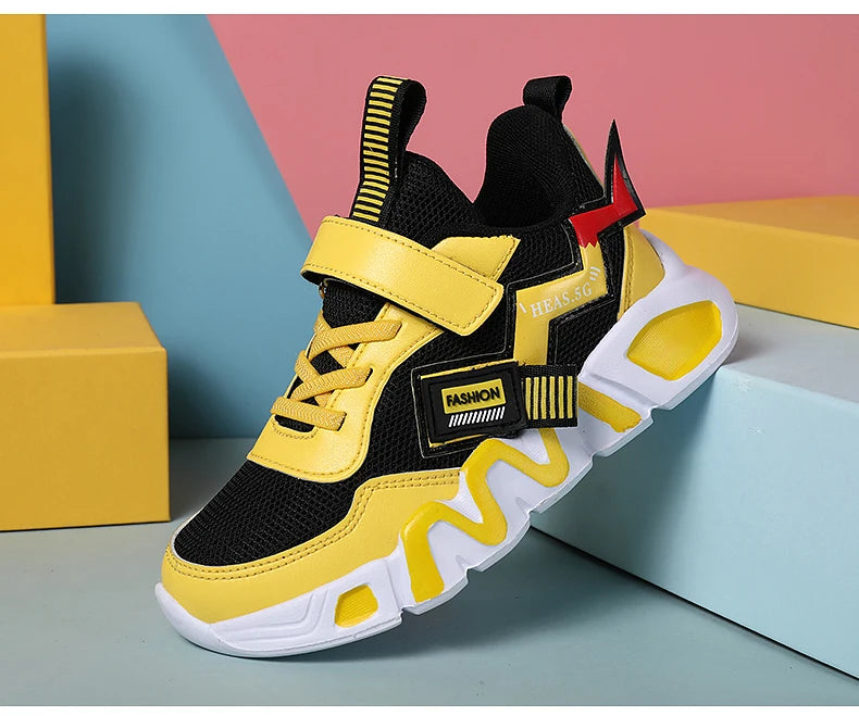 Kids Breathable Mesh Sneakers for Active Boys ATHLEXES