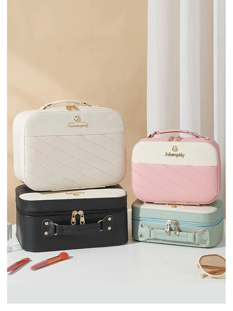 GlowCase LED Makeup Organizer Suitcase ATHLEXES