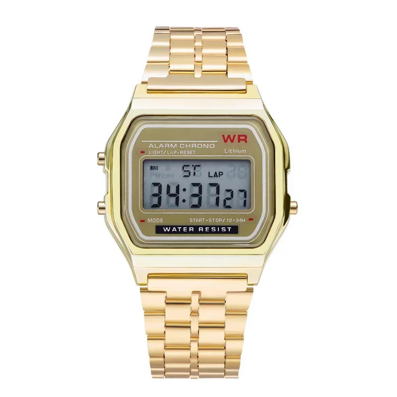 TitanGuard Multifunctional Steel Strap Watch ATHLEXES