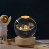 Luminous Saturn 3D Solar System Crystal Sphere ATHLEXES