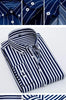 StripeLine Long Sleeve Slim Shirt ATHLEXES
