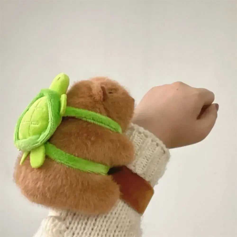 Capybara Plush Slap Bracelet Toy for Kids ATHLEXES