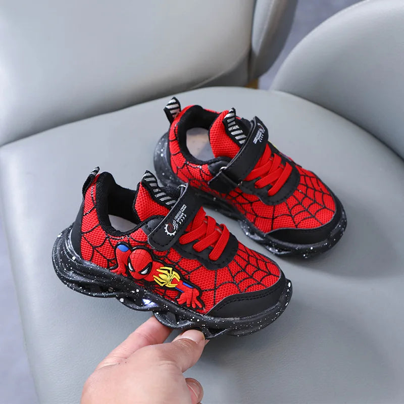 SpiderLight Kids LED Sneakers for Boys ATHLEXES