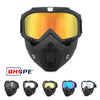 Ultimate UV400 Motorcycle Goggles with Mouthpiece ATHLEXES