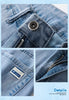 BreezyCool Men's Summer Denim Pants ATHLEXES