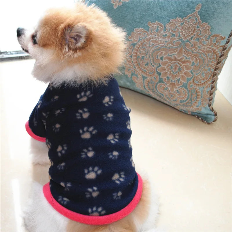 ChicWarm Fleece Dog Sweaters for Winter Chihuahua Comfort ATHLEXES