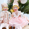 Elf Couple Plush Dolls: Festive Tree Ornaments ATHLEXES