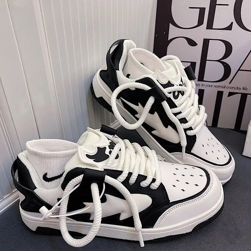 Retro Chic Contrast Sneakers for Women and Men ATHLEXES