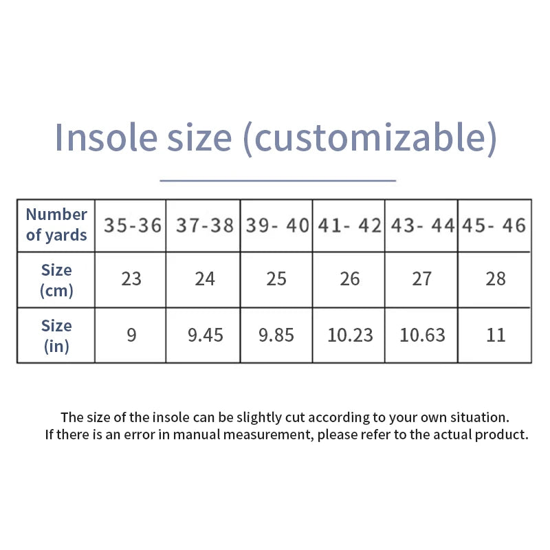 Bamboo Comfort Sport Insoles for Shock Absorption ATHLEXES