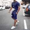 Luxury Men's Two-Piece Gym Shorts Set ATHLEXES