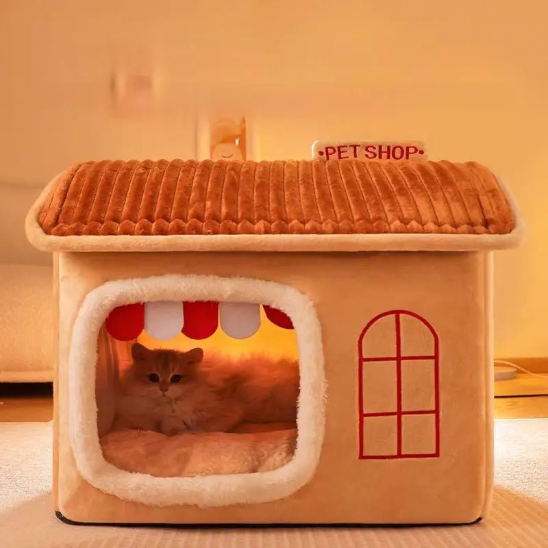 CozyNest Foldable Pet House ATHLEXES