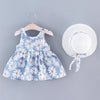 Daisy Charm Bow Back Beach Dress for Girls ATHLEXES
