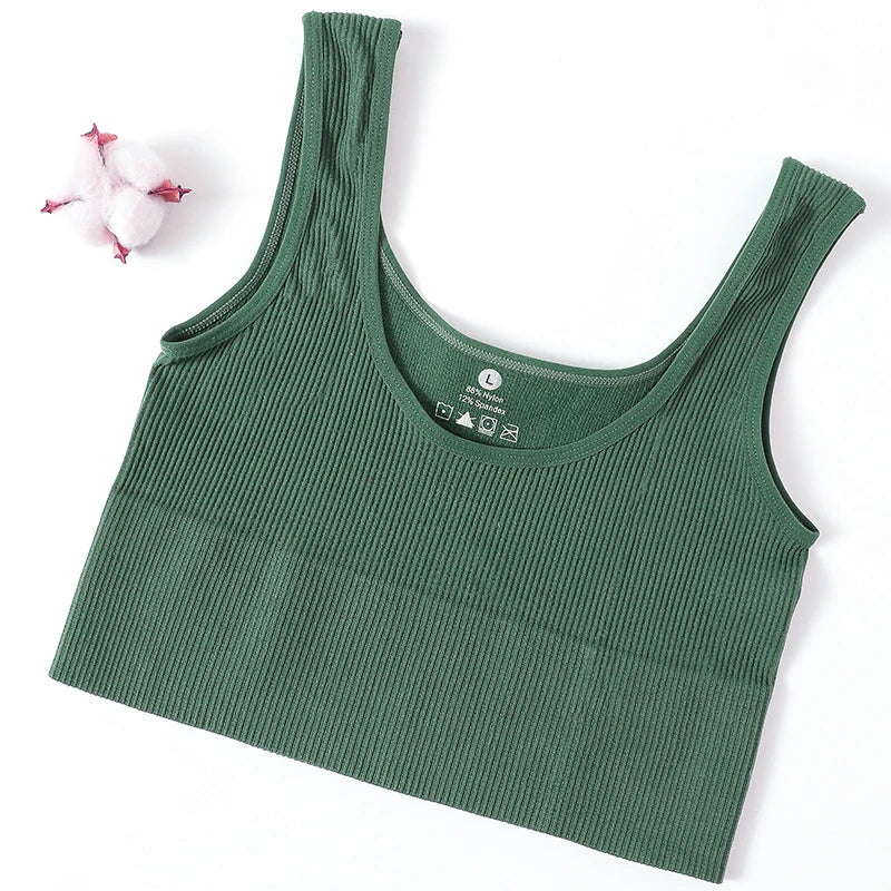 Seamless Comfort Ribbed Sports Bra ATHLEXES