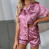 Women's Luxury Satin Pajama Set ATHLEXES