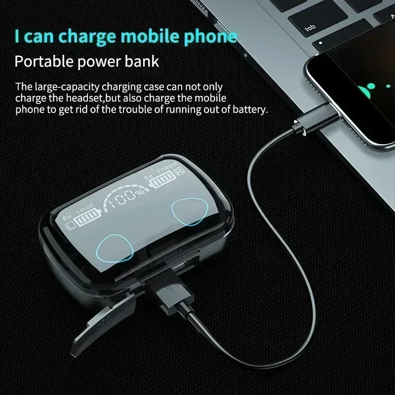 M10 Pro Bluetooth Noise Cancelling Earbuds ATHLEXES