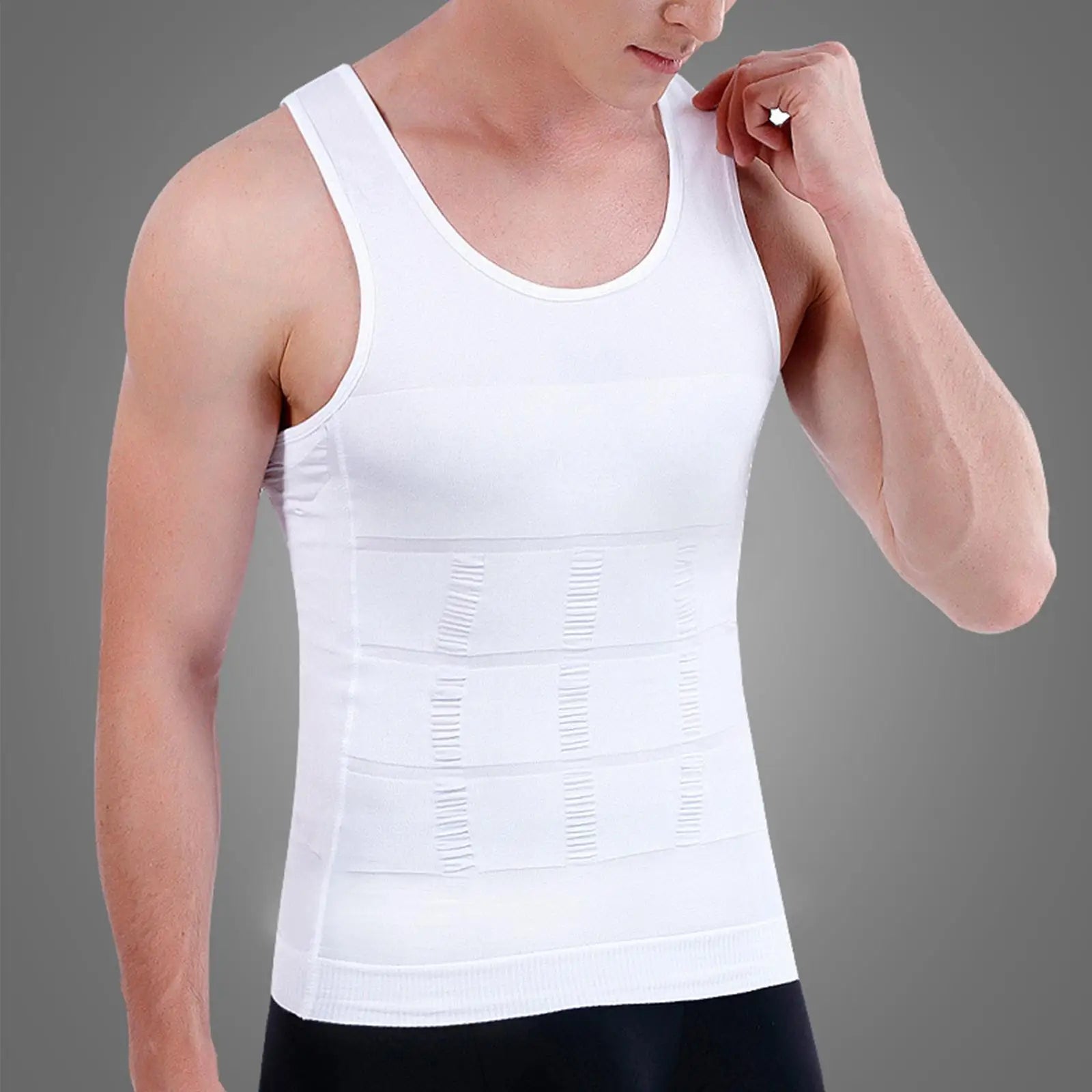 Elite Fit Men's Slimming Shapewear Vest ATHLEXES