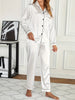 Solid Long Sleeve Pajama Set ATHLEXES