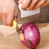 OnionMaster Stainless Steel Slicer & Holder Tool ATHLEXES