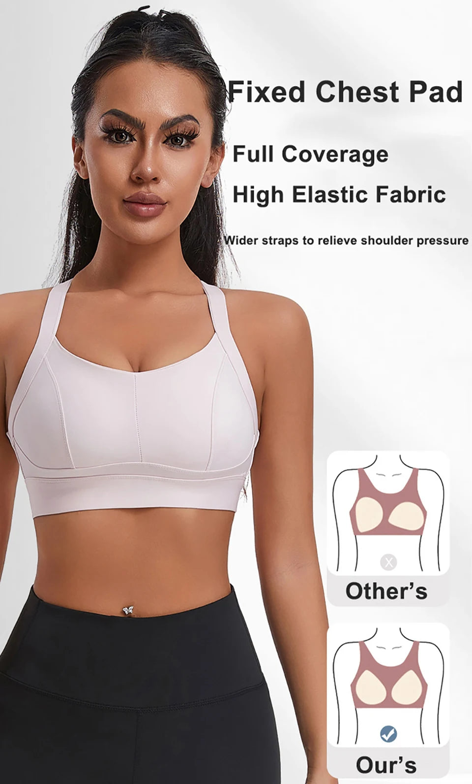 ElevateFit Criss Cross Sports Bra ATHLEXES