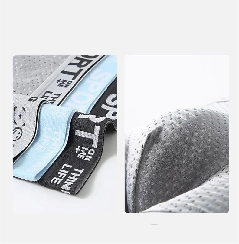 UltraComfort Mesh Boxer Shorts for Men ATHLEXES