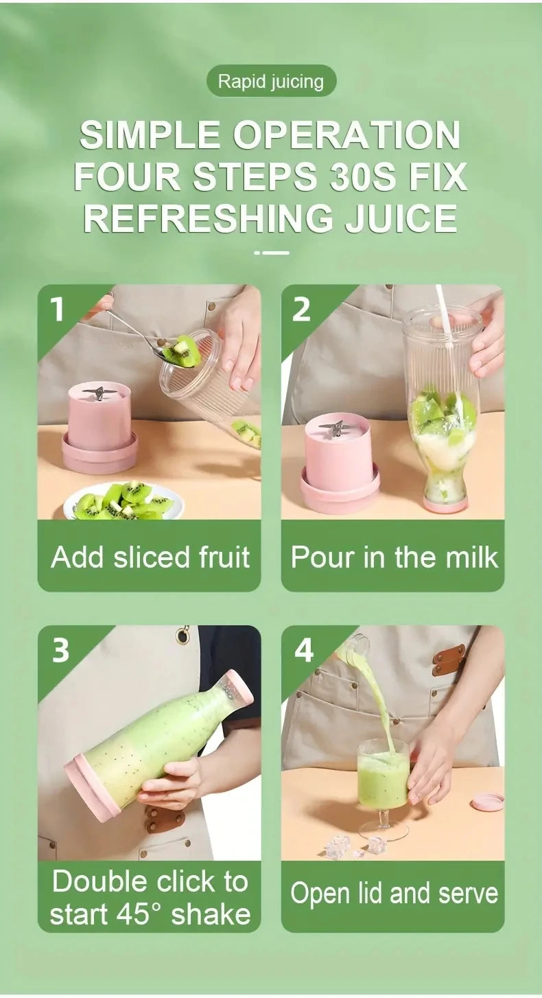 FreshBlend Portable Electric Juicer Cup ATHLEXES
