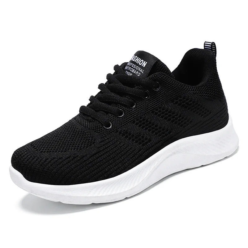 BreathEasy Women's Mesh Flat Sneakers 2024 ATHLEXES