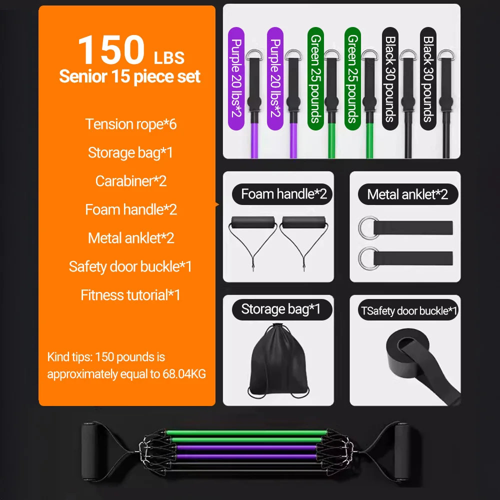 EliteFlex Resistance Bands Training Set ATHLEXES