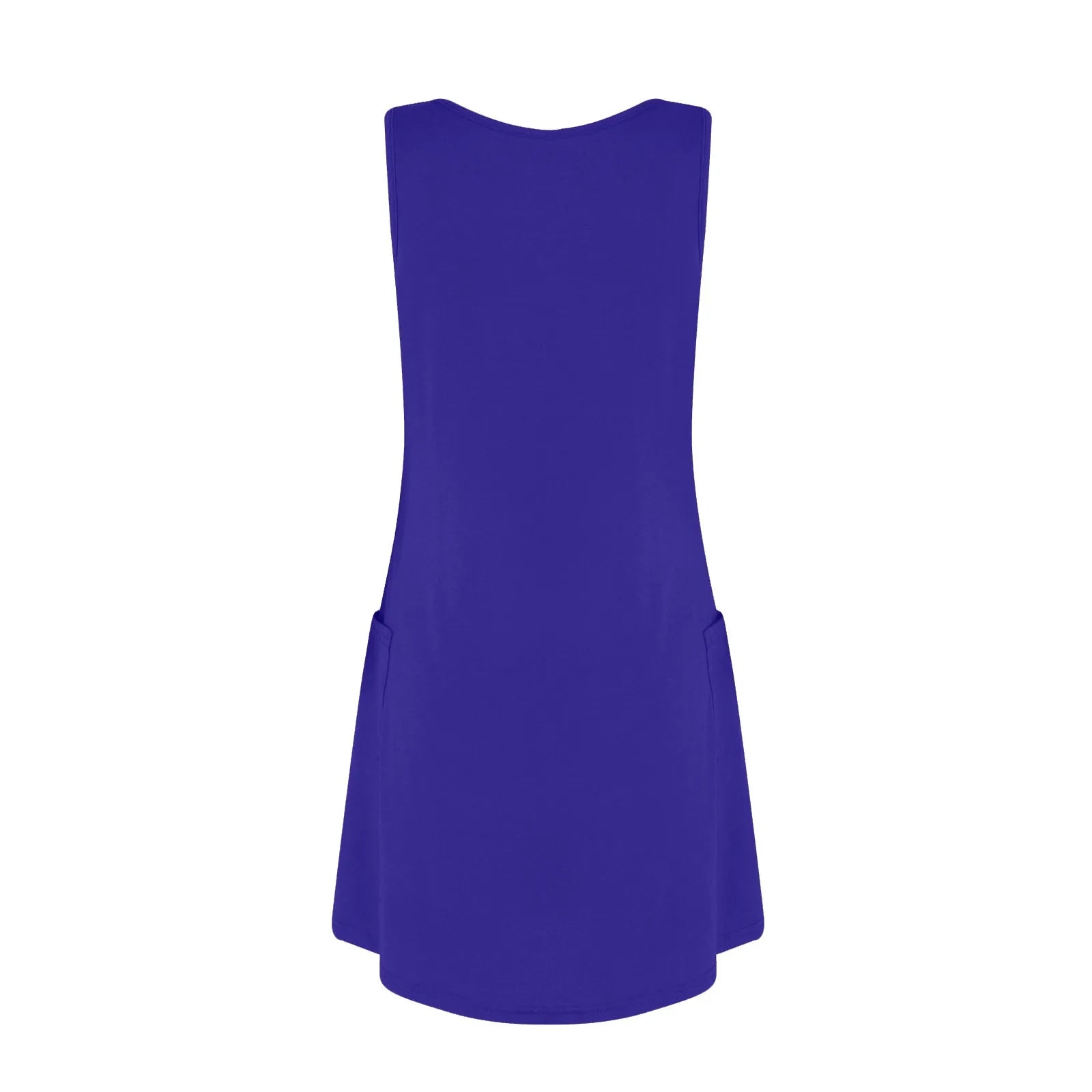 Summer Breeze Plus Size Pocket T-Shirt Dress ATHLEXES
