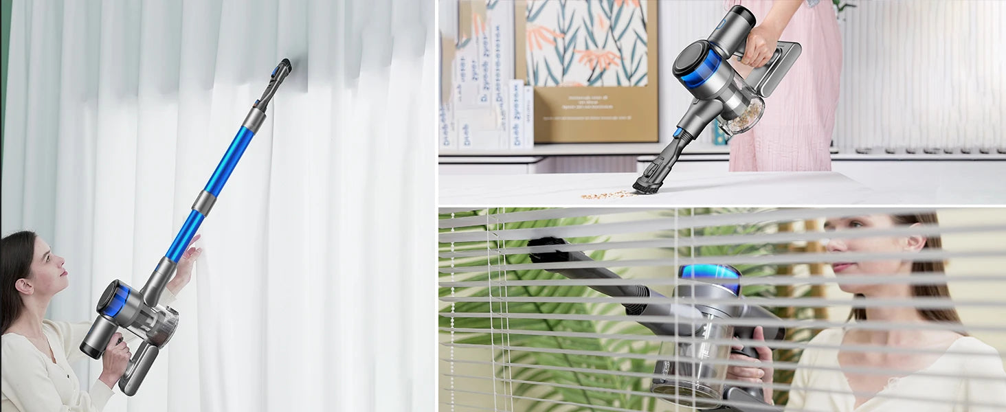 INSE S9X Cordless Vacuum Cleaner with LED Display ATHLEXES