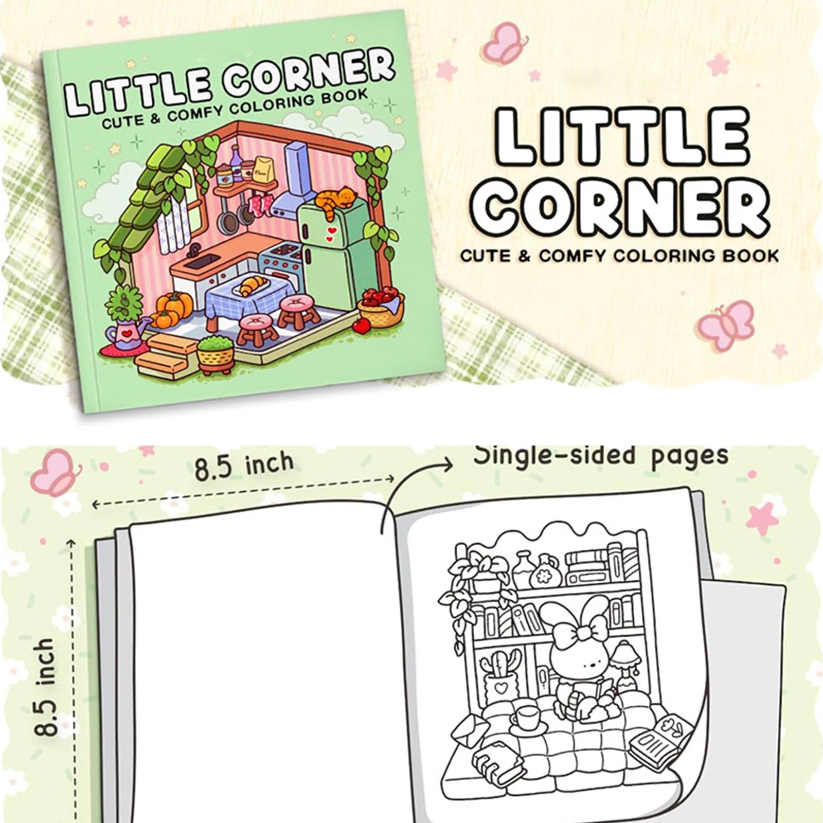 Hygge Creatures Coloring Book for Relaxation ATHLEXES