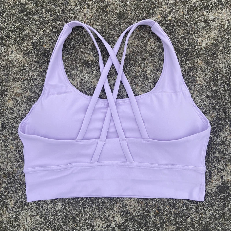 EliteFlex Women's Cross Back Sports Bra ATHLEXES