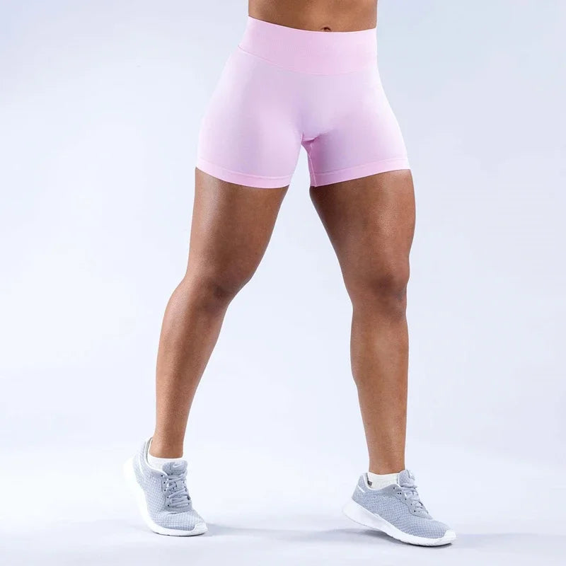 SleekFit Seamless Yoga Shorts for Active Women ATHLEXES