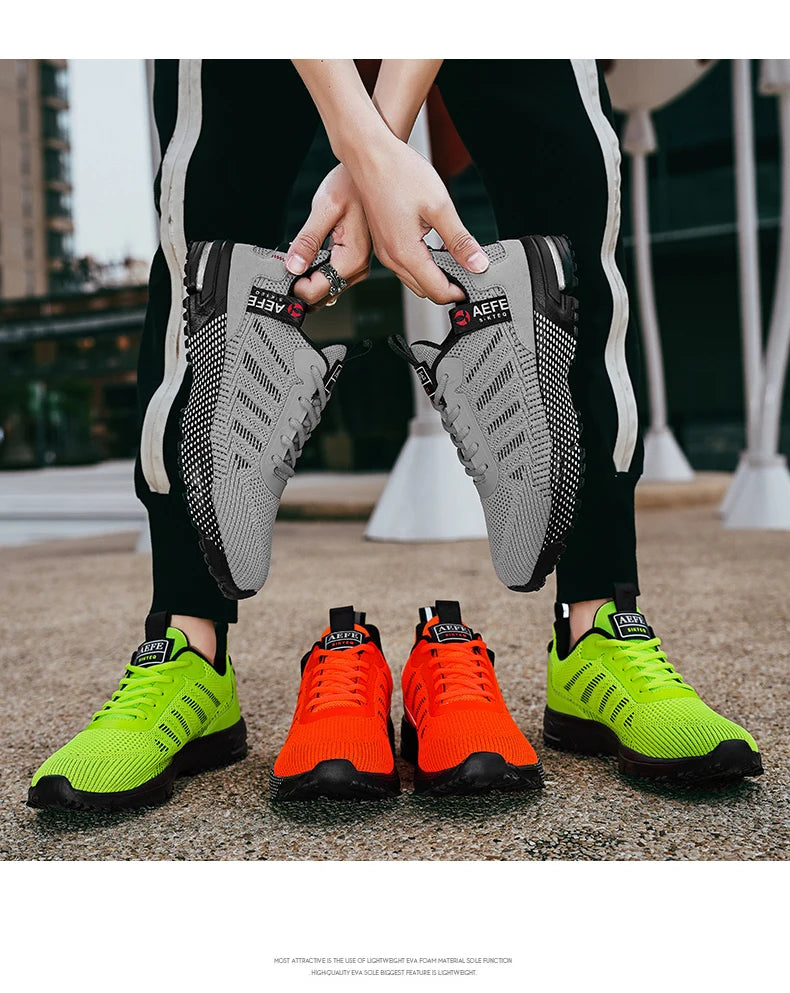 AeroStep Breathable Men's Running Sneakers ATHLEXES