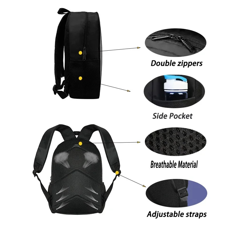 HeroPack Kids Backpack Set with Lunch and Pencil Case ATHLEXES