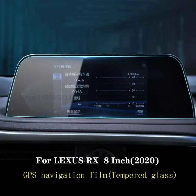 LuxeShield Tempered Glass for Lexus RX GPS 2016-2020 ATHLEXES