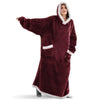 CozySleeve Oversized Flannel Hoodie Blanket for All Seasons ATHLEXES