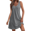 Summer Breeze Plus Size Pocket T-Shirt Dress ATHLEXES