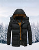 Luxury Windproof Down Jacket with Detachable Hood ATHLEXES