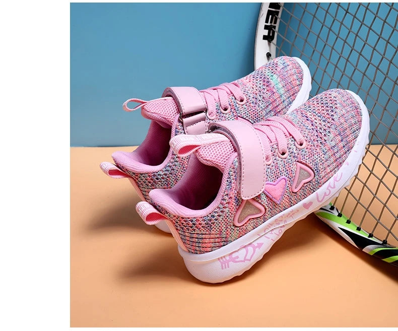 BreezyStep Kids Light Mesh Sneakers ATHLEXES