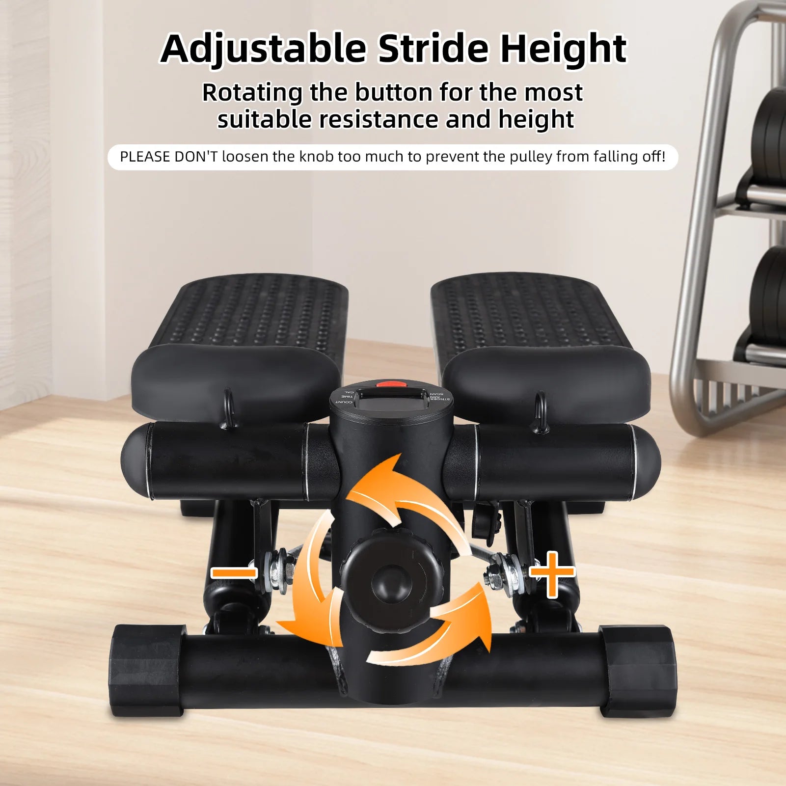 HomeFit Air Stepper with LCD Display ATHLEXES