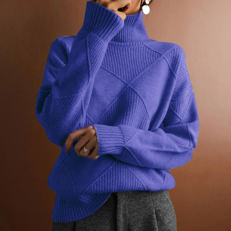 Women Loose Pullover Knitted Sweater ATHLEXES