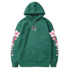 Sakura Blossom Graphic Hoodie for All Seasons ATHLEXES