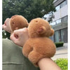 Kawaii Capybara Plush Wristband Bracelet ATHLEXES