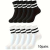 Premium Men's Striped Casual Socks Set ATHLEXES