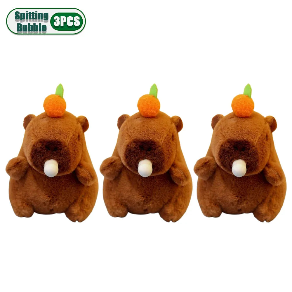 Plush Capybara Keychain Pendant Toy ATHLEXES