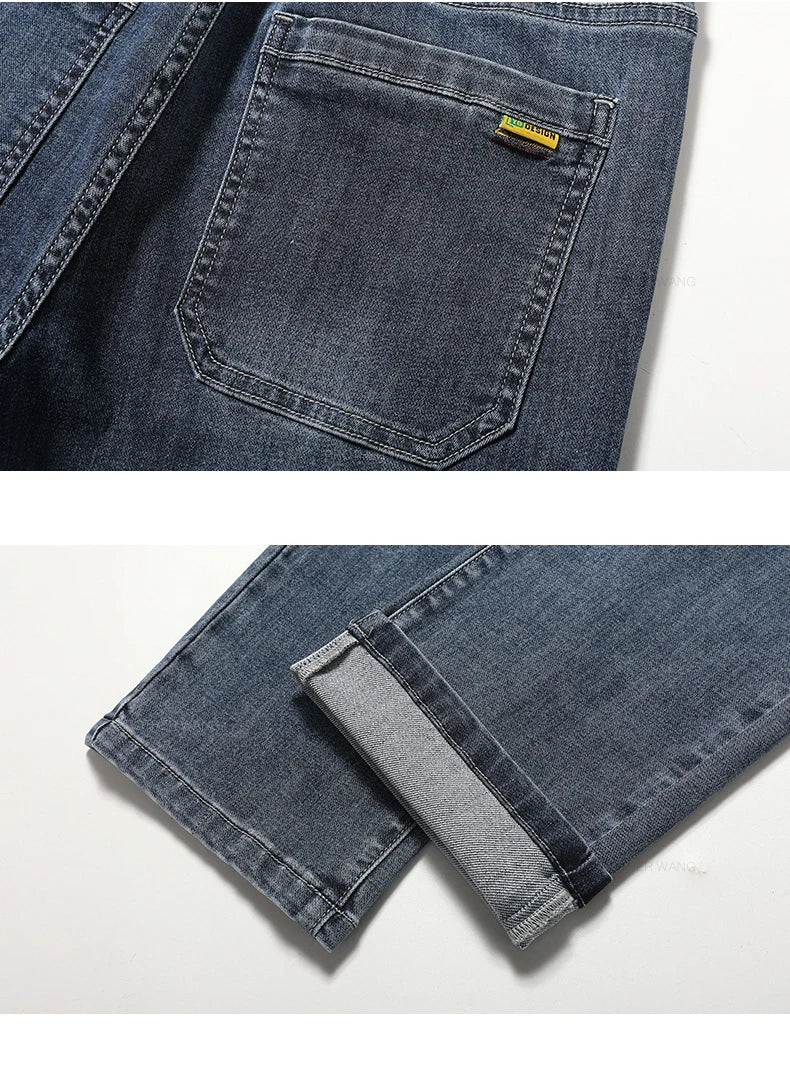 Summer Comfort Stretch Men's Loose Jeans ATHLEXES