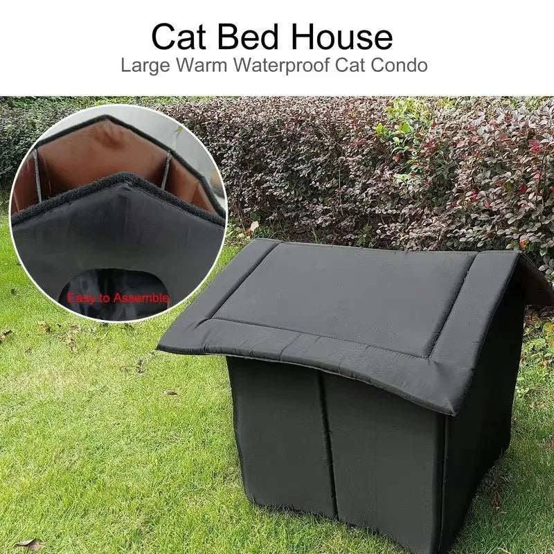 WeatherGuard Outdoor Cat House ATHLEXES